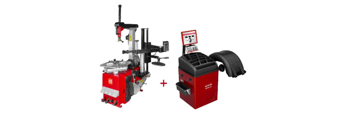 pack machine a pneu et équ ilibreuse 220v