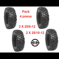 pack pneu quad 25 10 12 et 25 8 12